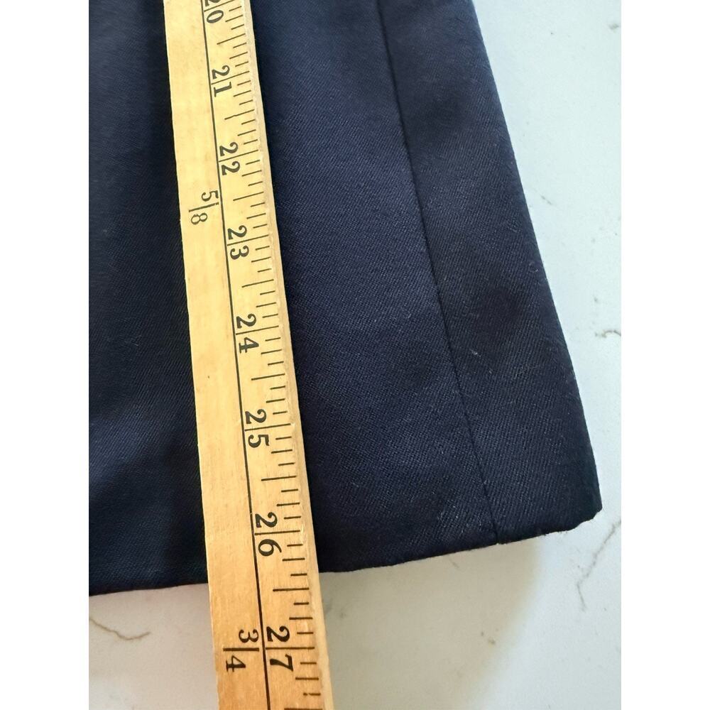 Liz Claiborne Collection Wool Blazer Jacket Navy Blue Size 6P Gold Buttons - Picture 9 of 10